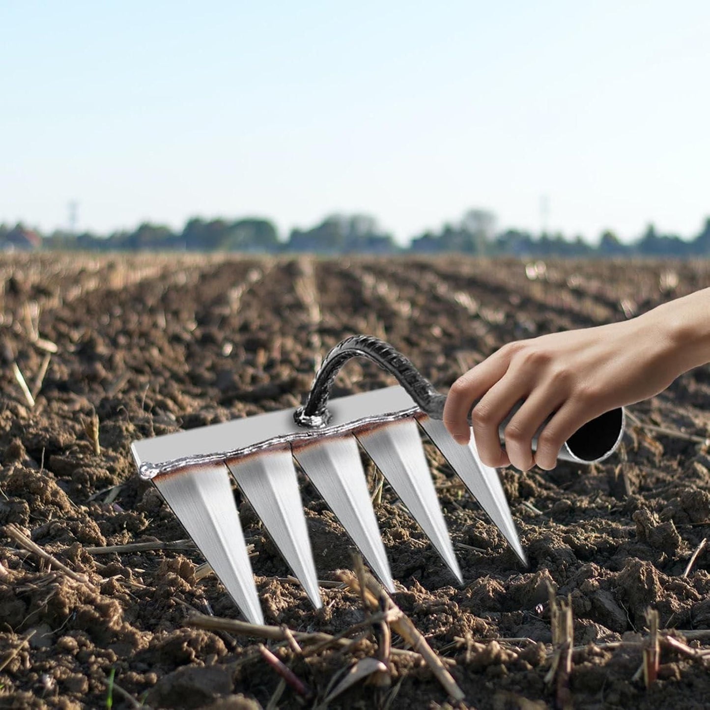 WeedXpert™ – 5 Teeth Carbon Steel Weeder