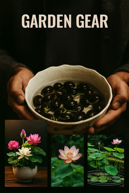 GrowJoy™ Premium Lotus Flower Seeds (50pc)